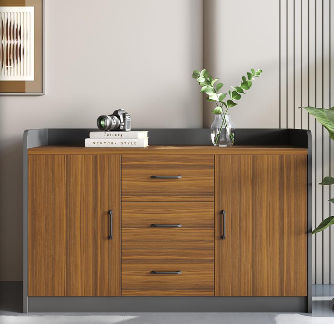 Reception desk, Workstations, Fireproof safe, 2-Door Wooden Credenza, Movable pedestal, Mahogany coat hanger, Executive desk, Dining table,