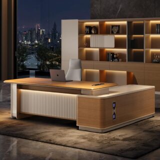 Waiting bench, Waiting sofas, Reception desk, Marble tables, Coat hangers, Filing cabinet, Fireproof safes, Office chairs, Office desks, Boardroom tables, Conference seats, Movable pedestal,