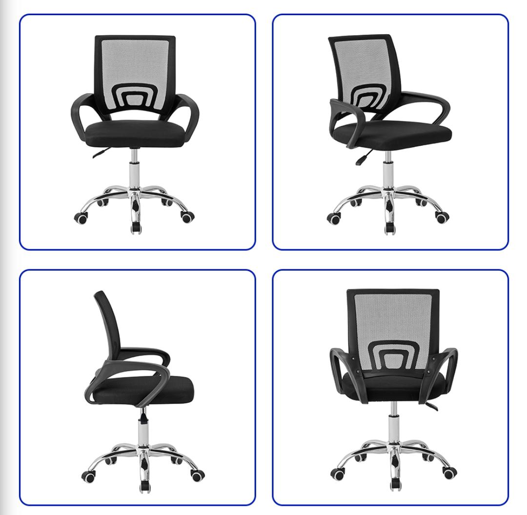 Office chairs, Office desks, Filing cabinet, Fireproof safe, Marble table, Waiting bench, Office sofas, 2-Door wooden credenza, Movable pedestal,