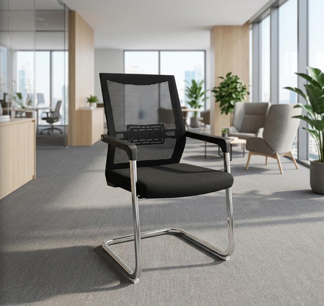 Workstations, Reception desk, Office chairs, Executive desk, Movable pedestal, 2-Door wooden Credenza, Filing cabinet, Dining table, Dressing table,
