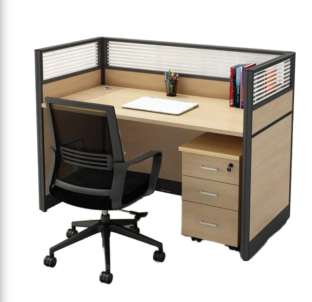 Reception desk, Office Waiting sofas, 3-link Heavy duty bench, Movable pedestal, Chest of drawers, Dining table, Filing cabinet, Coat hanger, Fireproof safe, 2-Door wooden credenza,