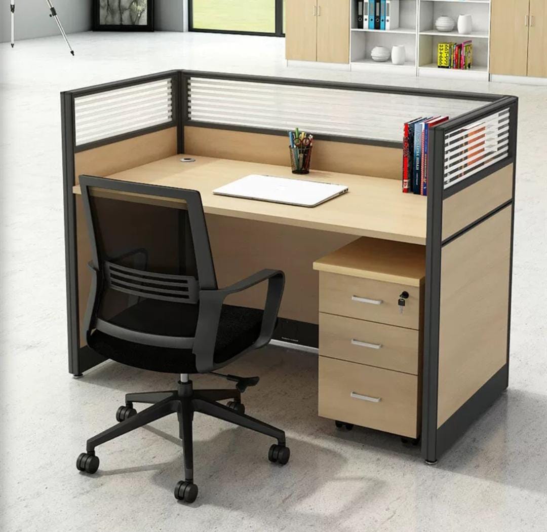 Reception desk, Office Waiting sofas, 3-link Heavy duty bench, Movable pedestal, Chest of drawers, Dining table, Filing cabinet, Coat hanger, Fireproof safe, 2-Door wooden credenza,